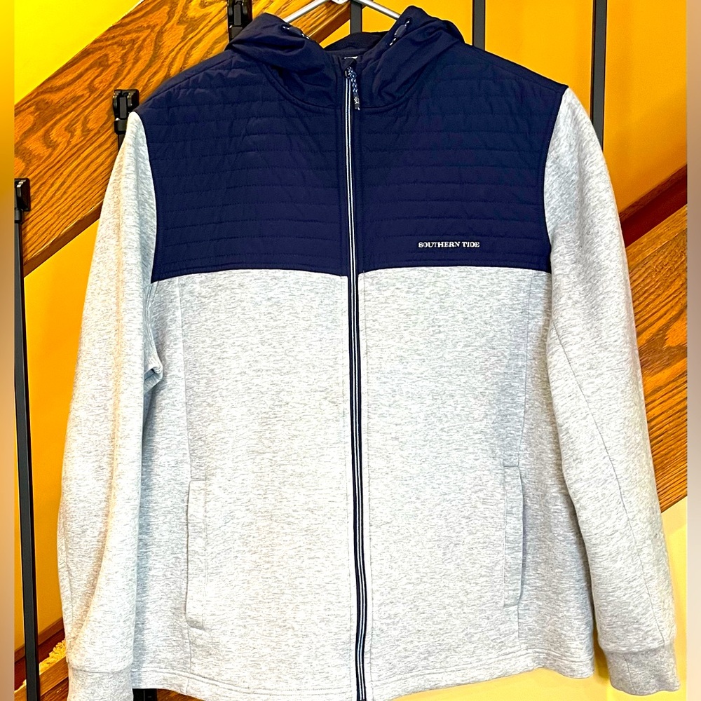 Southern Tide Navy and Gray Jacket